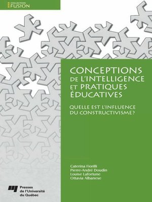 cover image of Conceptions de l'intelligence et pratiques éducatives
